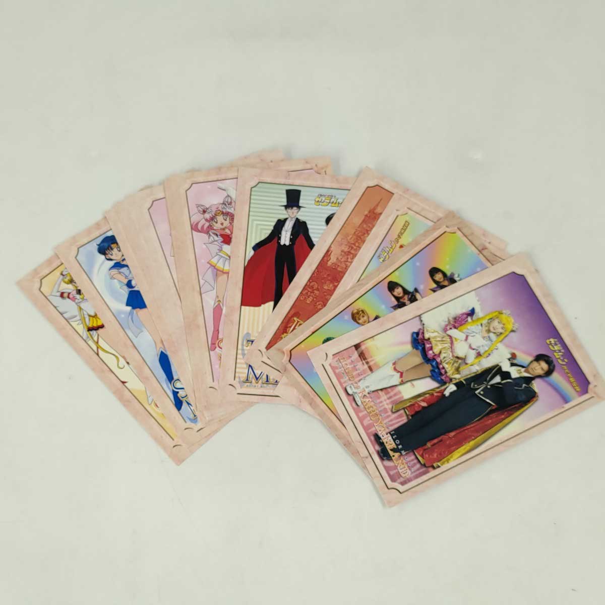 【中古】セーラームーン ミュージカル かぐや島伝説 ポストカード 全15種コンプ ブロマイド Sailor Moon