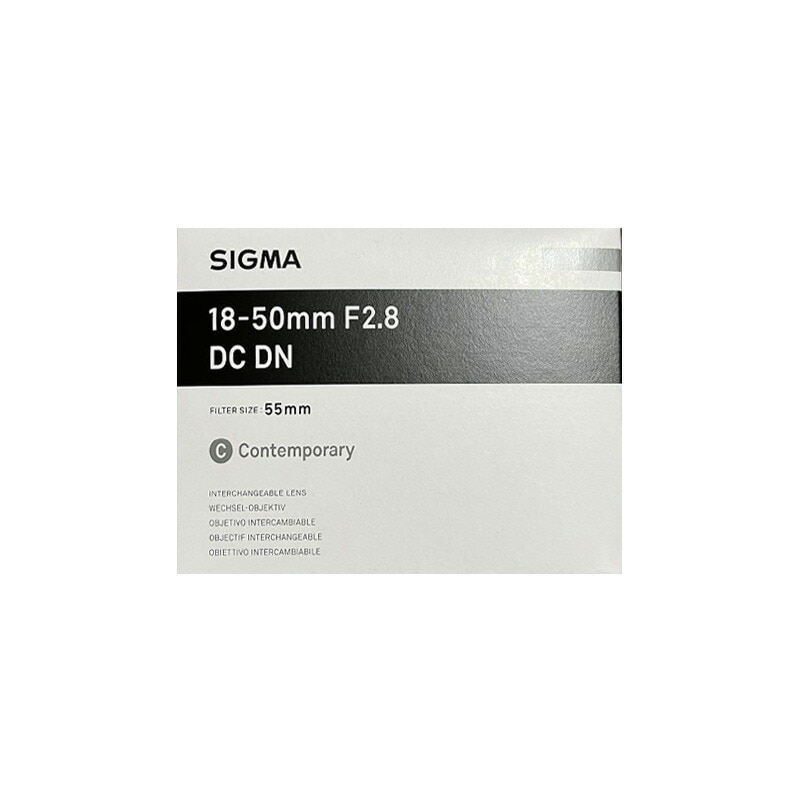 【新品】SIGMA シグマ カメラレンズ ズームレンズ 18-50mm F2.8 DC DN キヤノンRF用