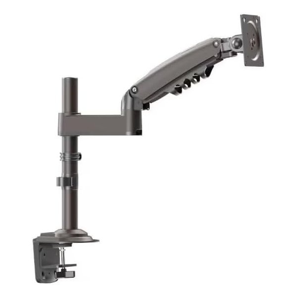 モニターアーム シングル/ガススプリング式/1332インチ対応/グレー HNSS32G