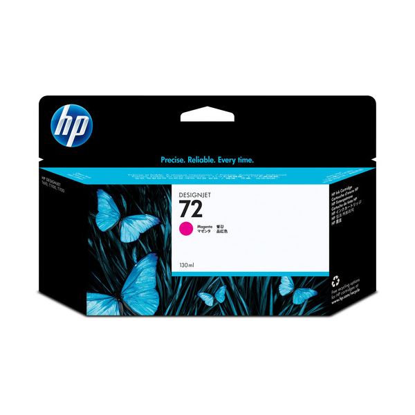 （まとめ） HP72 インクカートリッジ マゼンタ 130ml 染料系 C9372A 1個 (×3セット) 27,186円
