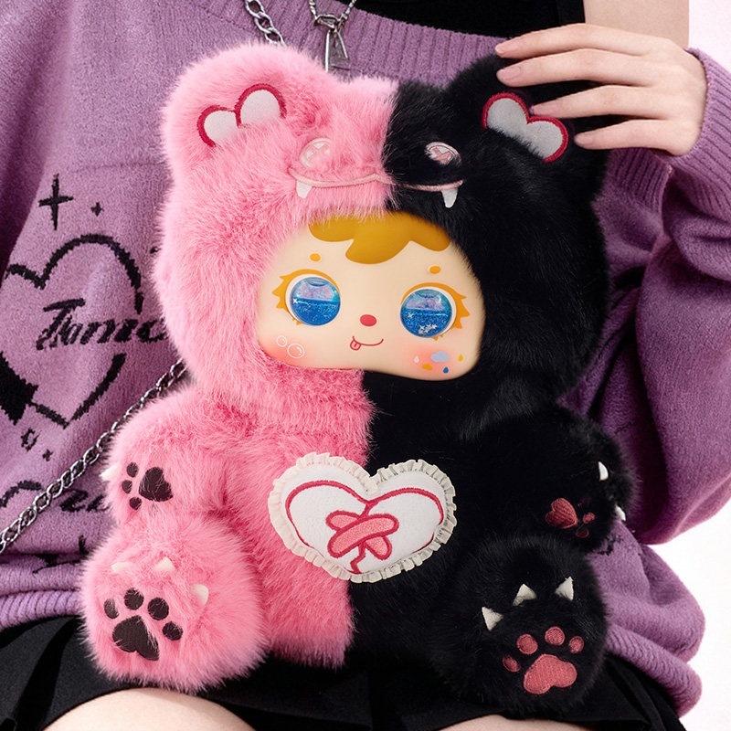 【正規品】三小毛Samuel 400% 30*25cm 可動式メガネフレーム Big Sizeぬいぐるみ ブラインドボックス プレゼント