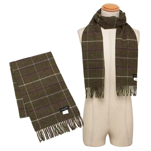 ストール ブラウン ホワイト メンズ レディース ユニセックス LCK 51742