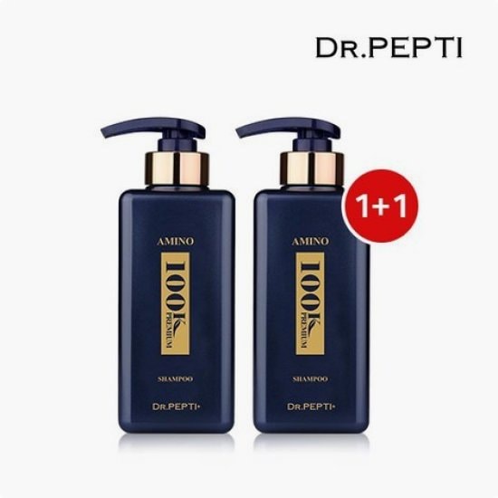 [1+1]ドクターペプチドアミノ100Kプレミアムシャンプー 500g / 脱毛症状緩和機能性アミノ系ペプチドシャンプーシャンプー