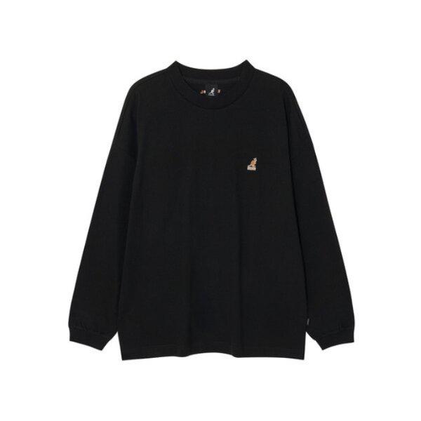 長袖Tシャツ CQK KREC-LT35330BK ロングスリーブ Tシャツ 3533 ブラック