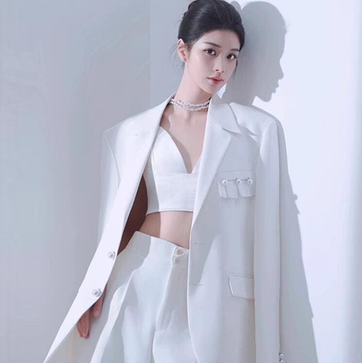 新品登場 2点スーツセット レディーススーツ リクルートスーツ 女性スーツ 長袖 ビジネススーツ パンツスーツ カジュアル 七五三 フォーマル スリム ボトムス セットアップ ジャケット パンツ 入学