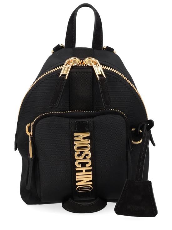 MOSCHINO Men Backpacks MC4610PP1O O2100B BLACK