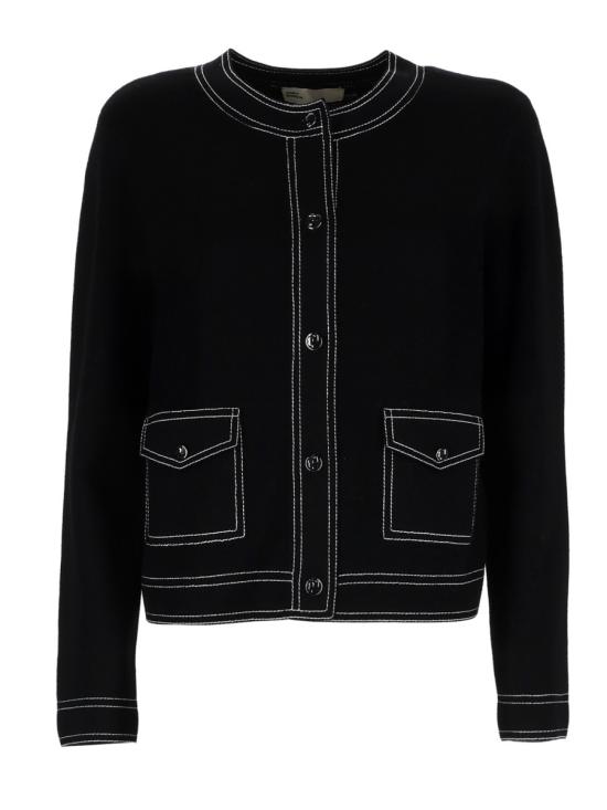 TORY BURCH Women Sweater 177594 001 BLACK