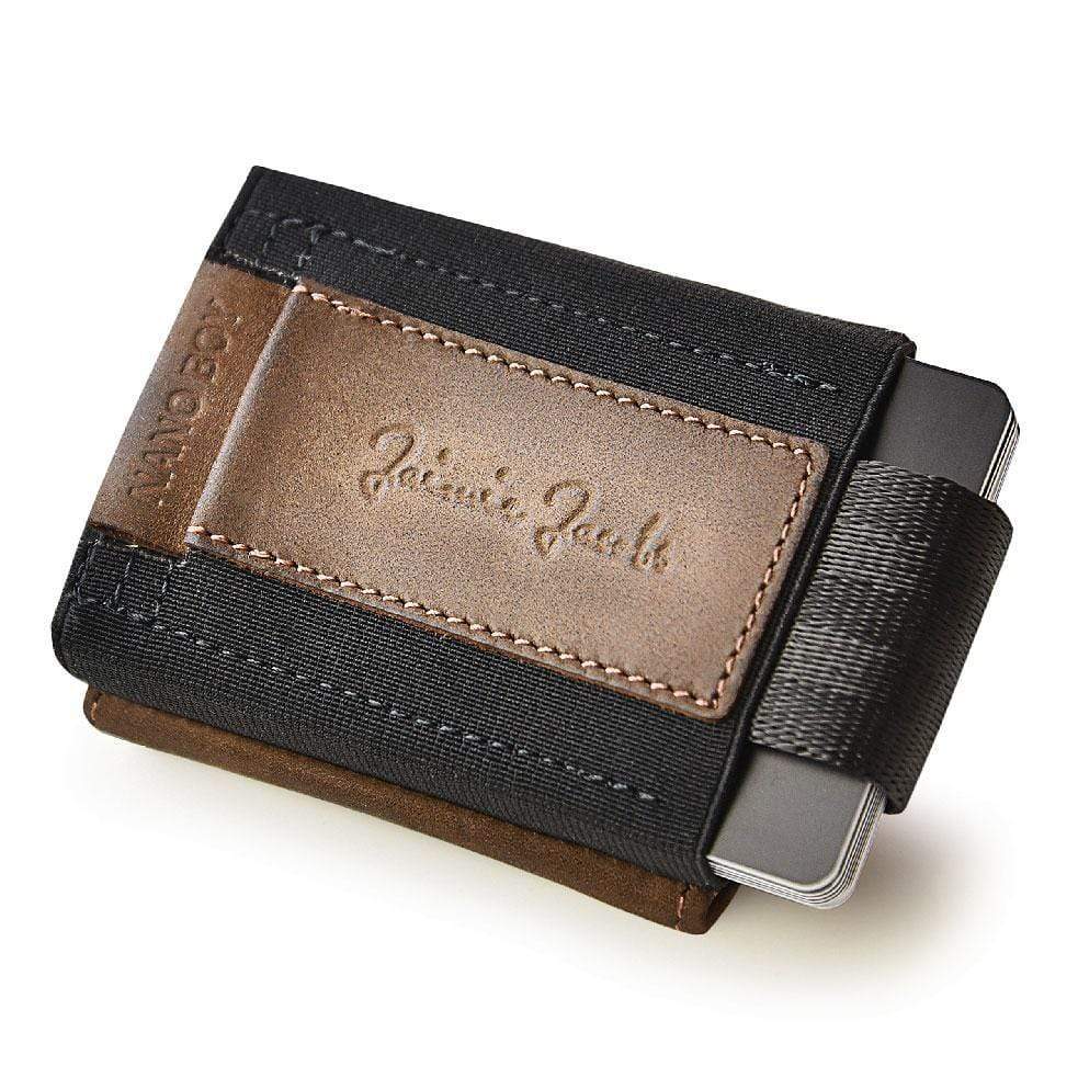 NANO BOY POCKET Dark Brown(Buffalo Leather) 財布 革 フラグメントケース マネークリップ カードケース 小銭入れ 1,JJ-NBP_05
