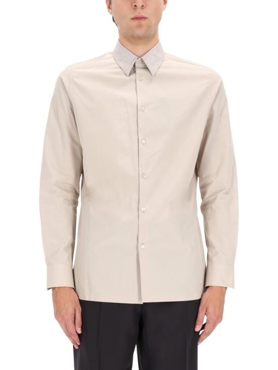 FENDI Men Long Tops FS0751 AVDDF0GDM WHITE