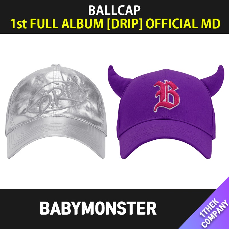 [購入金額特典]（BALL CAP）BABYMONSTER 1st FULL ALBUM [DRIP] OFFICIAL MD