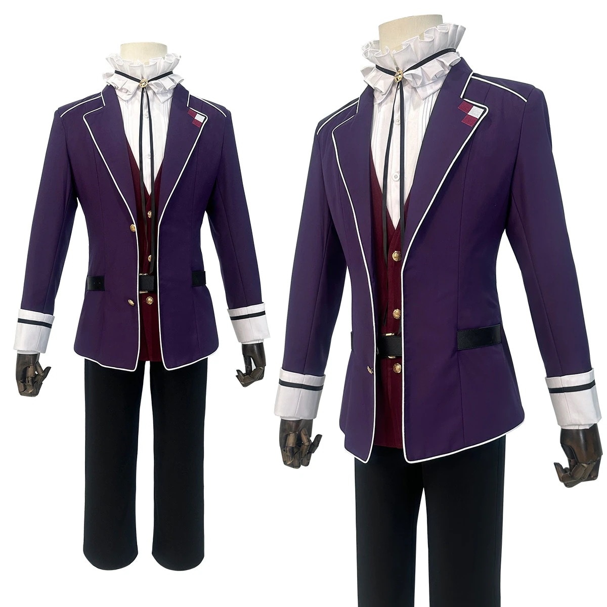 [2026 新作]HOLOUNCOSER DIABOLIK LOVERS 逆巻カナト コスプレ 嶺帝学院 制服 常服生地 C服 フルセット 仮装 ハロウィン アニメ