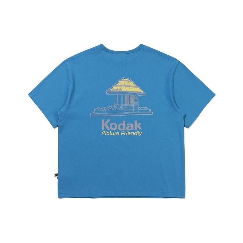 コダック KODAK コットン ポケット グラフィック 半袖Tシャツ BLUE K6223LRS66BLU 399158