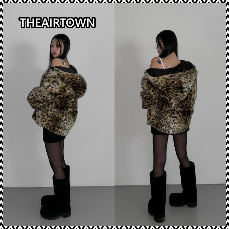 THEAIRTOWN video leopard hood fur jp