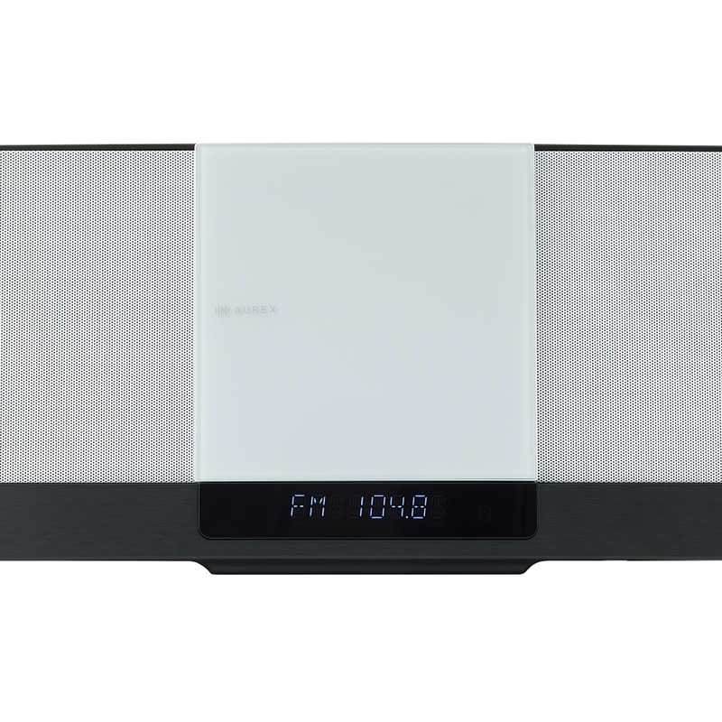 東芝　TOSHIBA　ミニコンポ AUREX ［Bluetooth対応 / ワイドFM対応］ ホワイト　AX-WSS60-W