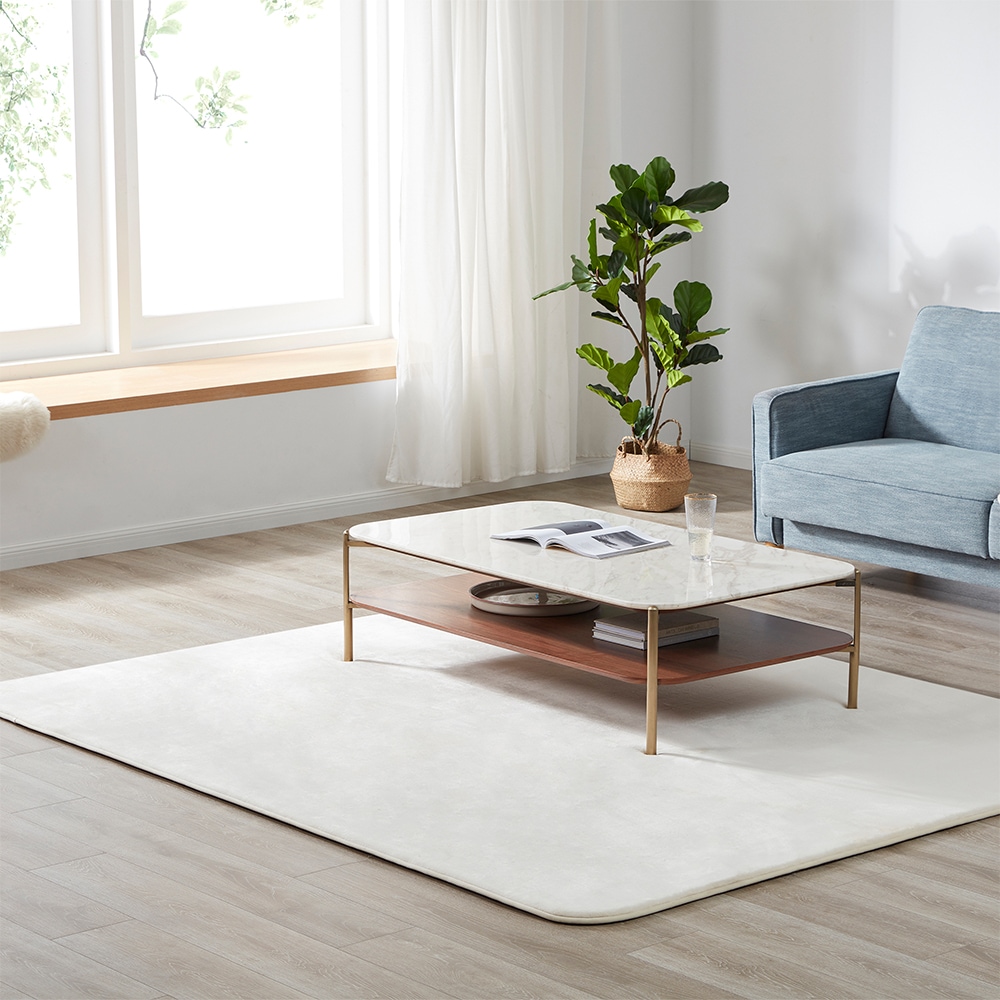 カーペット 200×250cm ラグマット 極厚20mm 抗菌防臭 厚手 滑り止め 洗える 角型 撥水 床暖房 ホットカーペット おしゃれ 防カビ 防ダニ オールシーズン