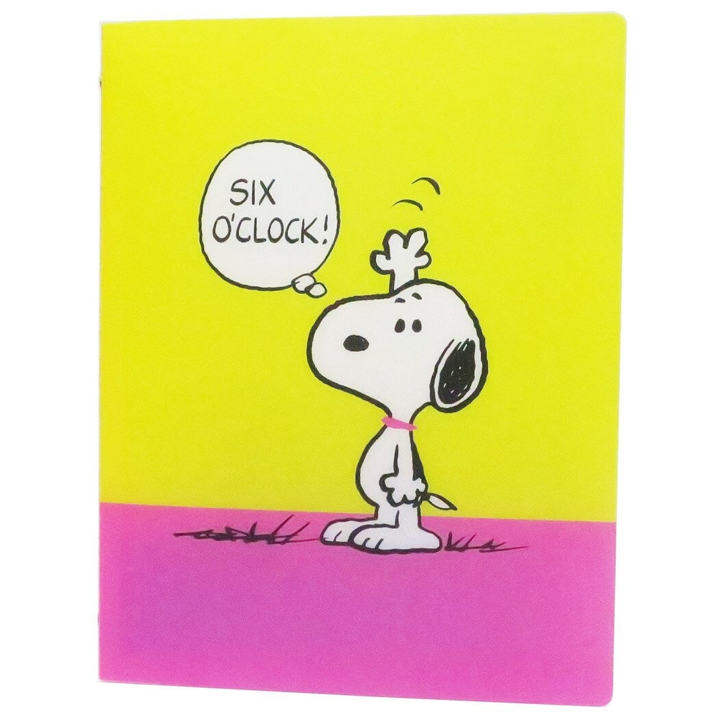 Qoo10 スヌーピー ルーズリーフバインダー 増や 文具