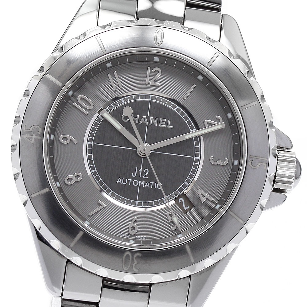 シャネル CHANEL H2934 J12 クロマティック 41MM デイト 自動巻き メンズ 良品 保証書付き_895500【中古】