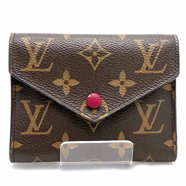 ルイヴィトン ポルトフォイユヴィクトリーヌ M41938 3つ折り財布 レディース【中古】
