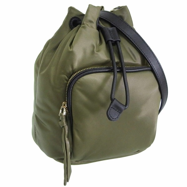 フルラ バッグ レディース ショルダーバッグ 巾着バッグ アウトレット カーキグリーン GAIA MINI SOFT DRAWSTRING BAG TESSUTO NYLON WE00653BX317