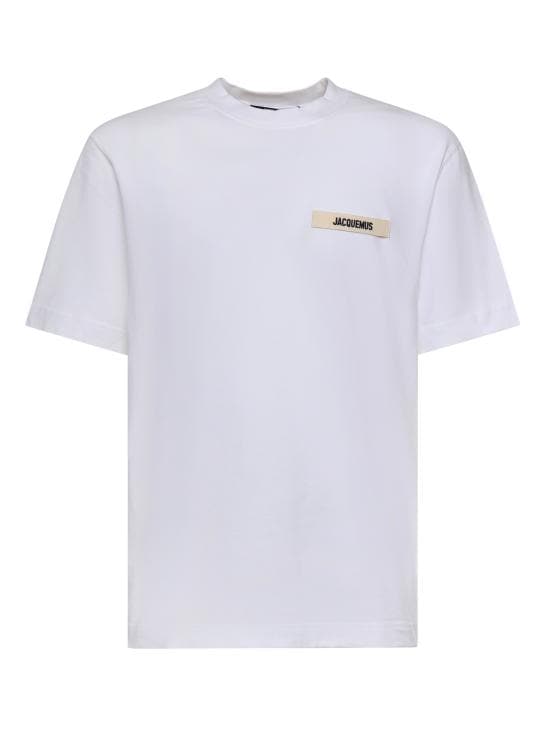 JACQUEMUS Men T-Shirts TSM00133AJ00226 100 WHITE