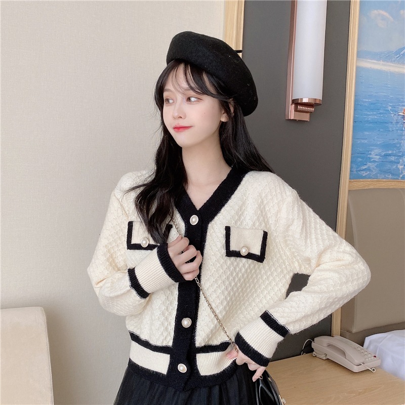 トップス ジャケット カーディガン ミディアム丈 ミドル丈 レギュラー丈 袖あり 長袖 ドロップショルダー Vネック スリム タイト 細身 ストレート もこもこ モコモコ ふわふわ 前開き ニット