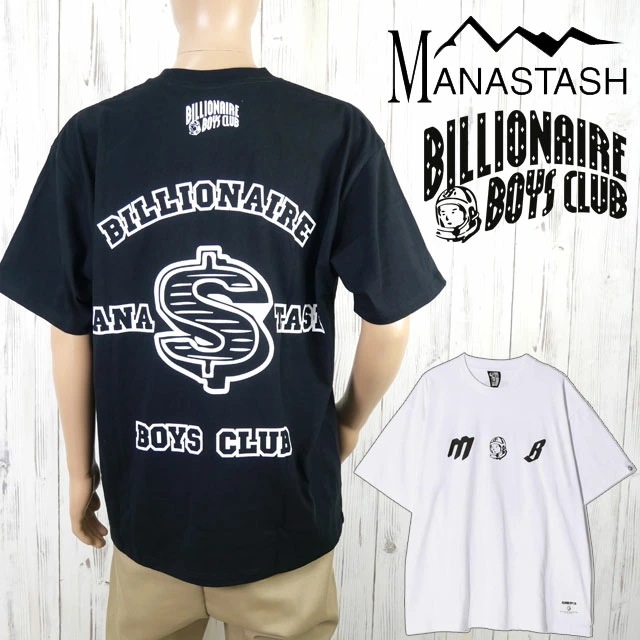 マナスタッシュ×ビリオネア・ボーイズ・クラブ 半袖 Tシャツ メンズ BBC MANA TEE レディース ウェア トップス コラボモデル 綿100％ MANASTASHxBILLIONAIRE BO