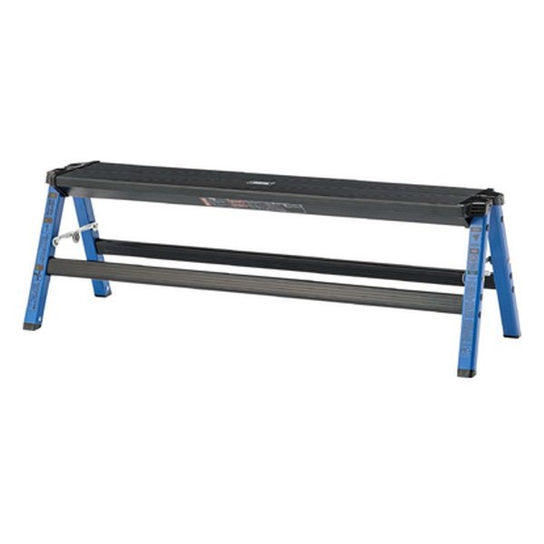 ステップワイドスツール ブルー 幅90×奥行き28×高さ29cm PC-704BL 6,995円