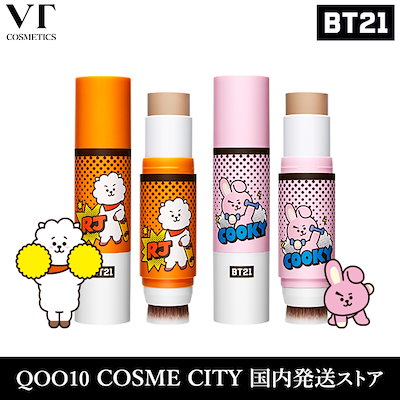 [Qoo10] BT21 VT x BTS コラボ カバーファンデ