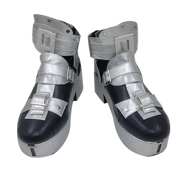 コスプレ靴アークナイツティフォン変用下駄シューズ長靴コスプレクリスマスハロウィン