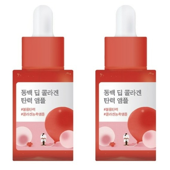 【1+1】椿ディープコラーゲン弾力アンプル 30ml x 2個 (ボリュームハリ/毛穴ハリ)