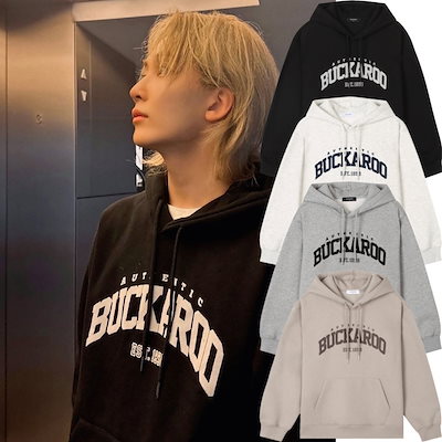 SEVENTEEN ジョンハン 着用/BUCKAROO/Basic Applique Logoフード SEVENTEEN ジョンハン 着用/BUCKAROO/Basic Applique Logoフード