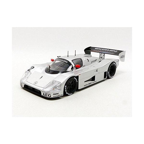 Norev Sauber-Mercedes C9-Junior Test Castellet-Jerez 1990-Scale 1:18， 183443， Silver 並行輸入品