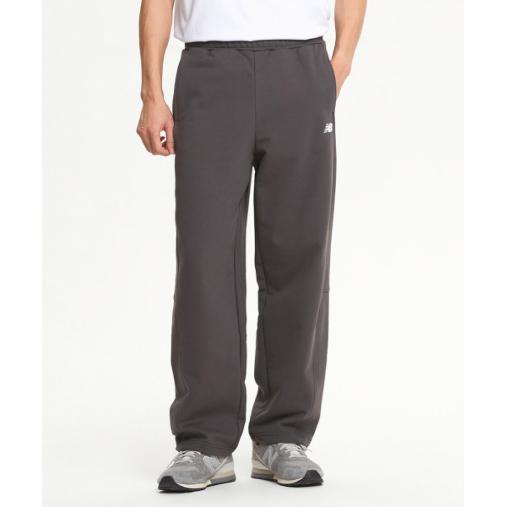 ニューバランス NBMLE41903/UNI フライング起毛 2WAY ワイドパンツ (チャコール)