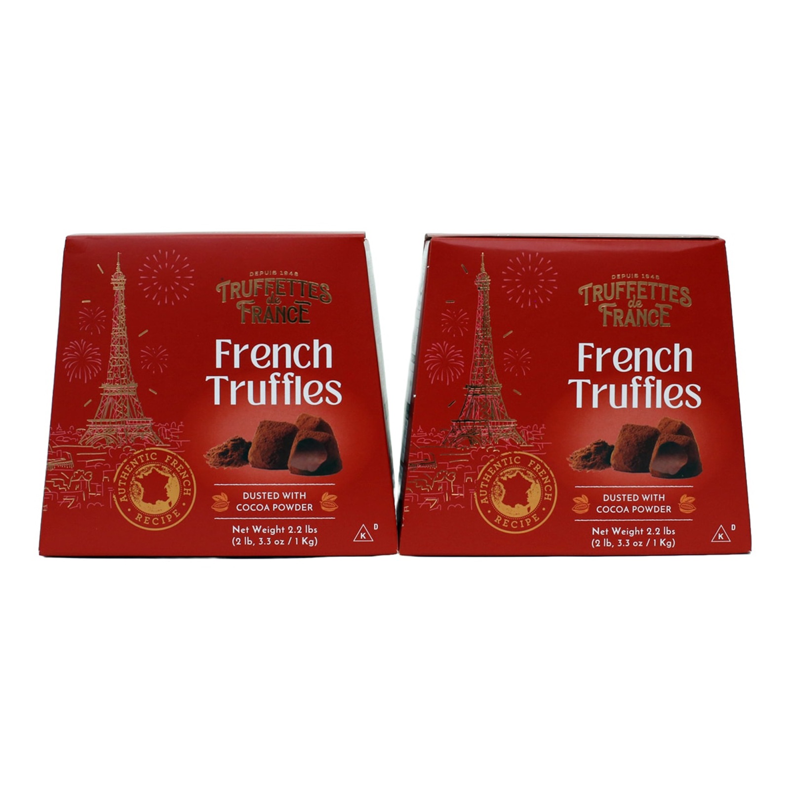 Chocmod French Truffles Chocolate 1kg x 2個