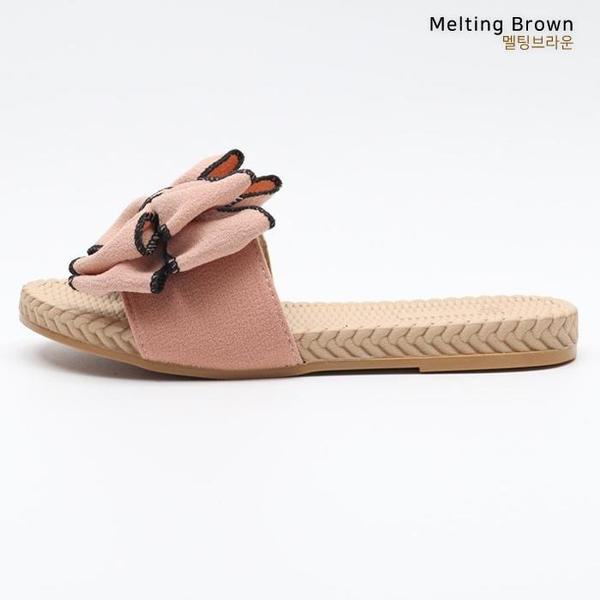 女性リボンスリッパ夏スリッパPR2