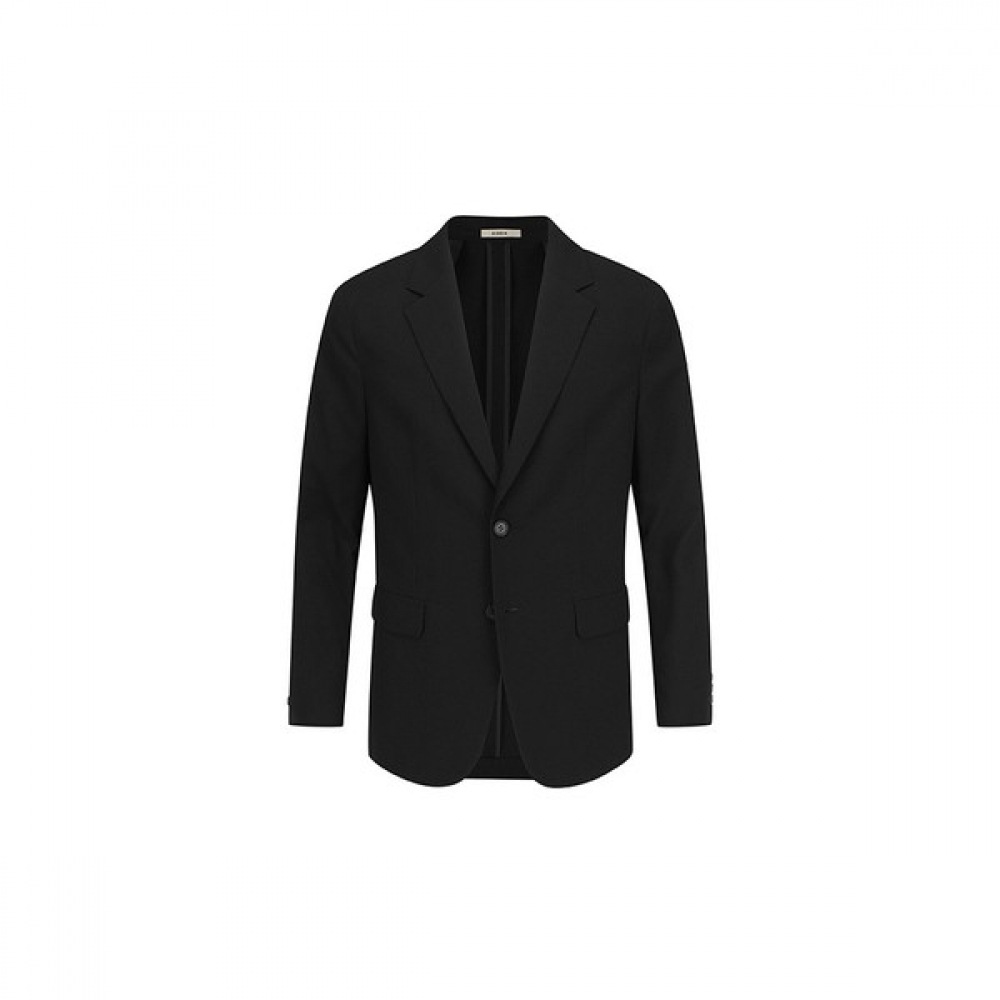 (ジョージア) 本社直営メンズ) クールタッチセットアップジャケット_AEE2KG1601BK