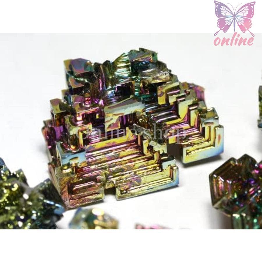 2-5日出荷 新品推奨 ビスマス結晶 レアメタル 200g 迷宮と階段 結晶 高品質 天国への階段 虹色の金属 ビスマス 虹色 風水 パワーストーン 天然石 原石 贈り物 ポイントを進呈する