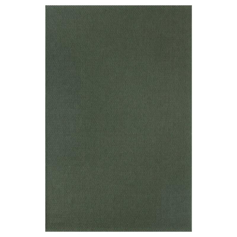 MORUM モールム ラグ 平織り室内/屋外用 - ダークグリーン 160x230cm