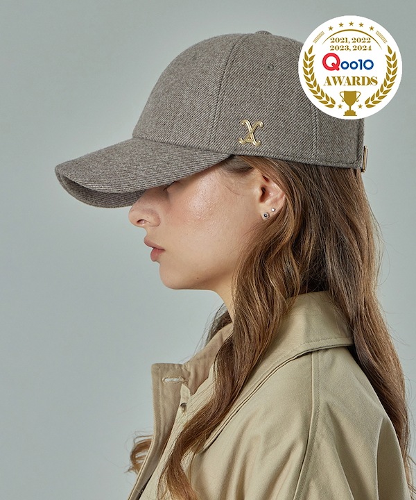 Qoo10 VARZAR VA カーブド リンクキャップ 無地 キ