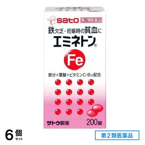 第２類医薬品 エミネトン 200錠 6個セット
