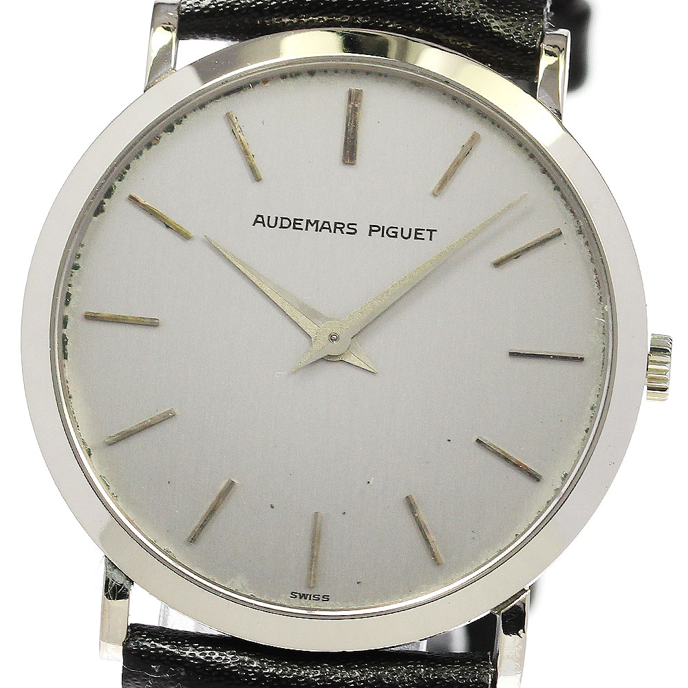 オーデマ・ピゲ AUDEMARS PIGUET K18WG cal.2080 手巻き メンズ _746798【中古】 194,950円