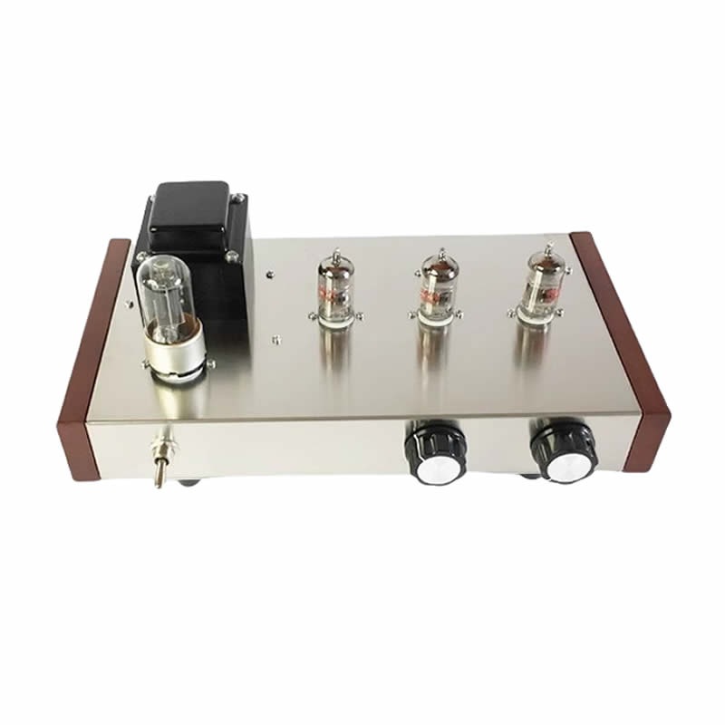 自作　手作り　マランツ7　の再現真空管プリアンプ　6z5p 12AX7B