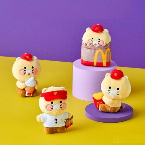 韓国マクドナルドのチュンシクのぬいぐるみ