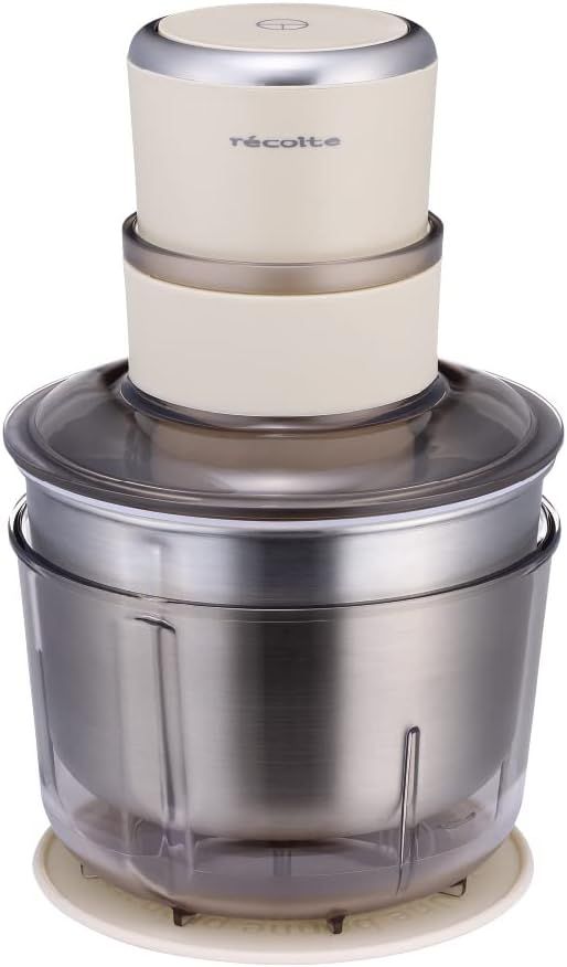 レコルト フードプロセッサー コンボ 1台7役 大容量 300W 氷粉砕 肉挽き 生地こね 洗いやすい コンパクトに収納 刻む 混ぜる 練る つぶす 砕く 泡立てる こねる ひき肉 パスタ パン生地