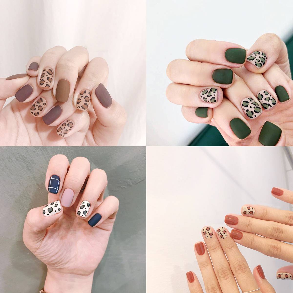 ハンド 特集 ネイルシール ヒョウ柄 貼るだけ かわいい 贈物 Ins ネイルシール 年末のプロモーション Vivalafocaccia Com