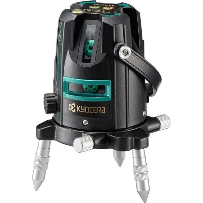 レーザ墨出器 キョウセラ DHLL-400PG グリーンレーザ墨出器 1セット 京セラ グリーンレーザ墨出器