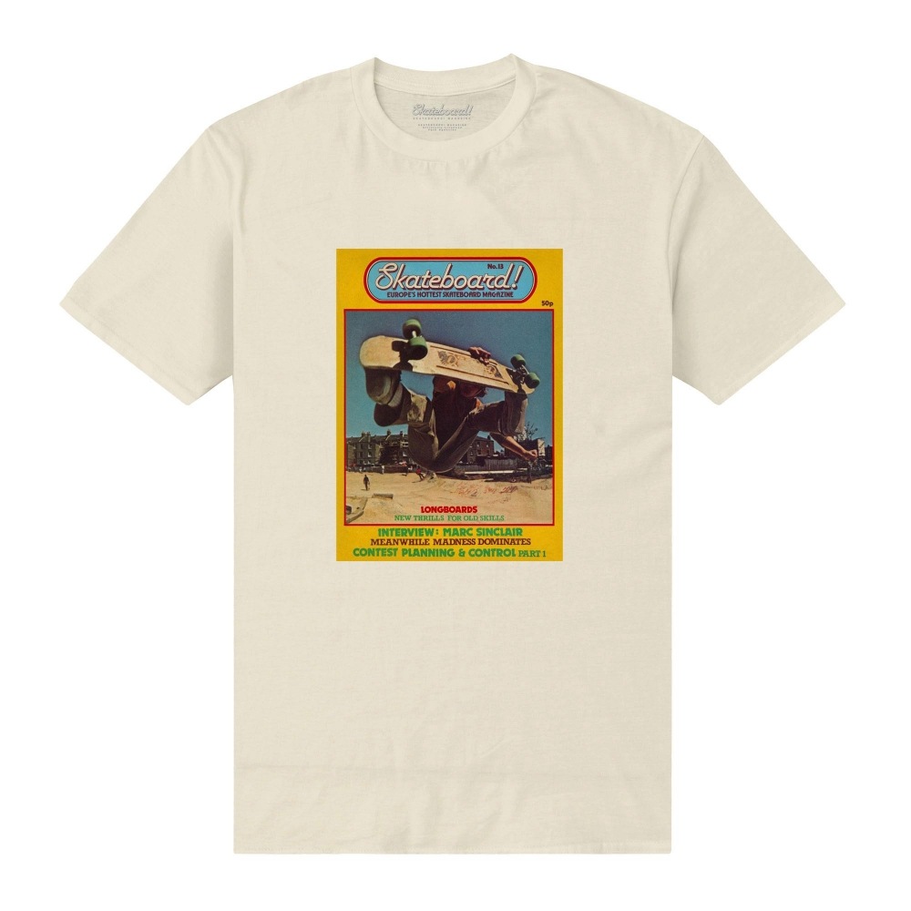 (英国より直送) スケートボード!ユニセックスアダルトマガジン No 13 Tシャツ