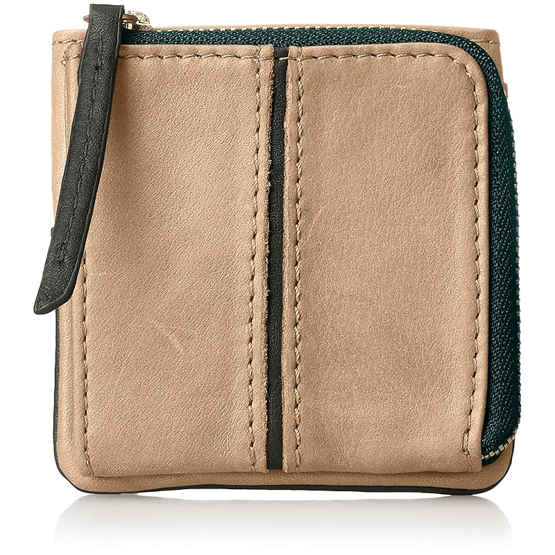 [バギーポート] 小銭入れ+カードケース フルクロームツートン洗い ベージュ