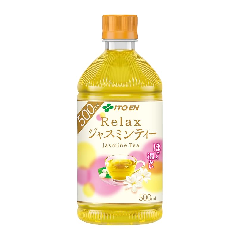 即納：伊藤園 ホットPET リラックス ジャスミンティー ほっと温かい 500ml×24本