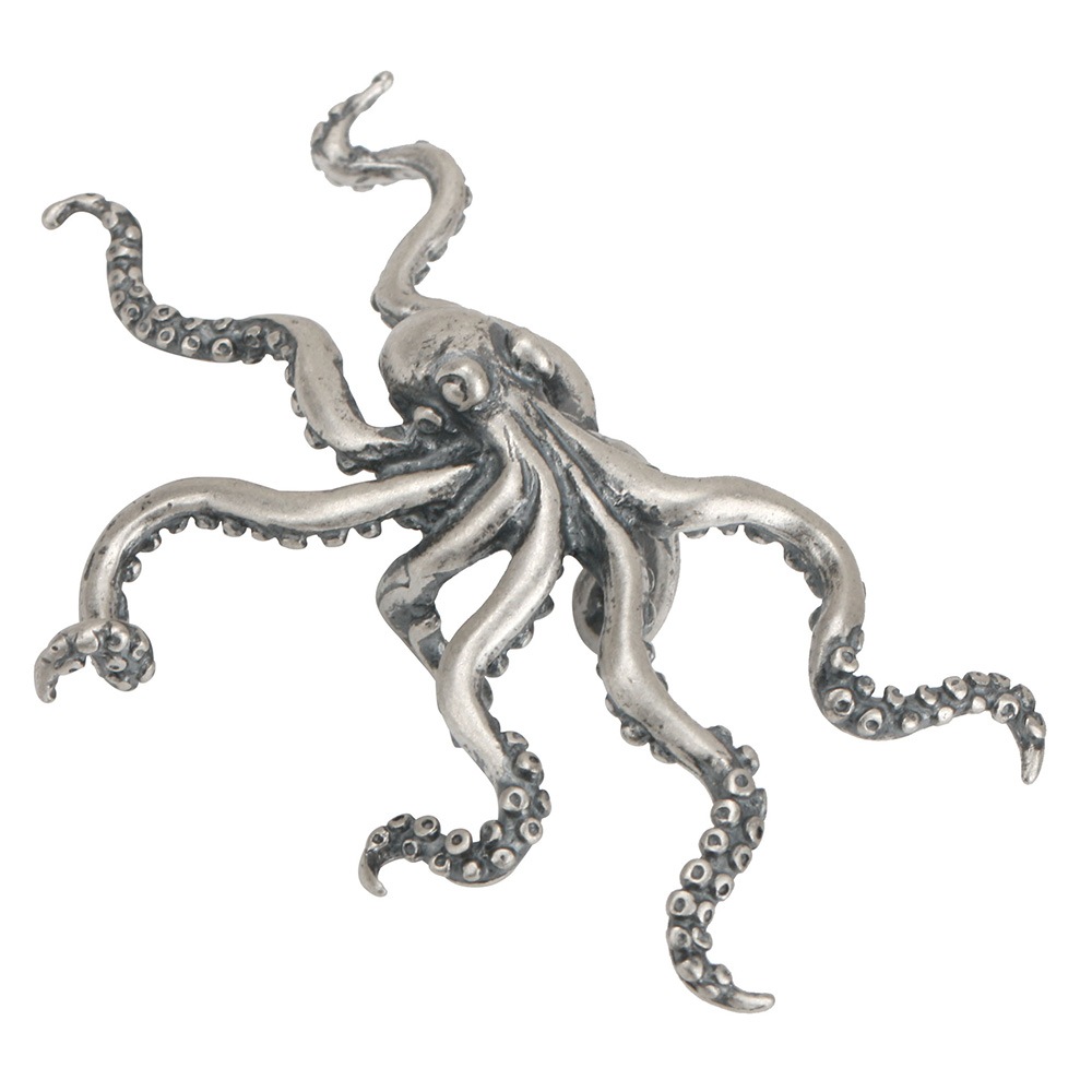 925 イヤーカフ タコ オクトパス [ec022]